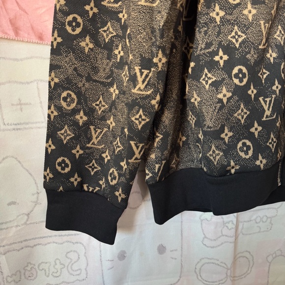 Louis Vuitton Printed Long-Sleeve Jacket (Brown) - Picture 10 of 12